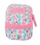 Estuche Escolar Moos Flores Multicolor 22 x 5 x 8 cm