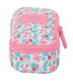 Estuche Escolar Moos Flores Multicolor 22 x 5 x 8 cm