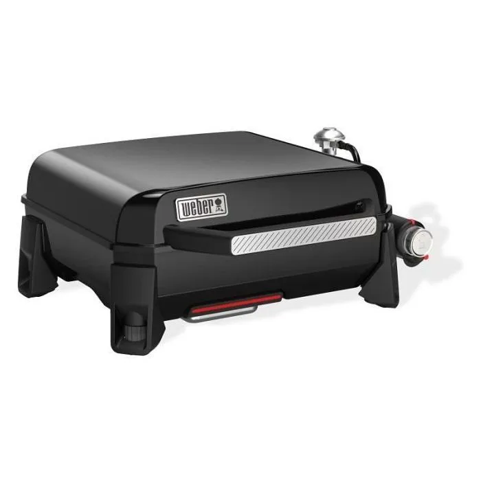 Weber 1706807576995 Plancha de Gas Negra 43 cm