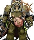Joy Toy (CN) Warhammer 40,000 Death Guard Lord of Virulence con Power Fist y Twin Plague Spewer, 14 cm Joy Toy (CN) Warhammer 40,000 Death Guard Lord of Virulence con Power Fist y Twin Plague Spewer, 14 cm