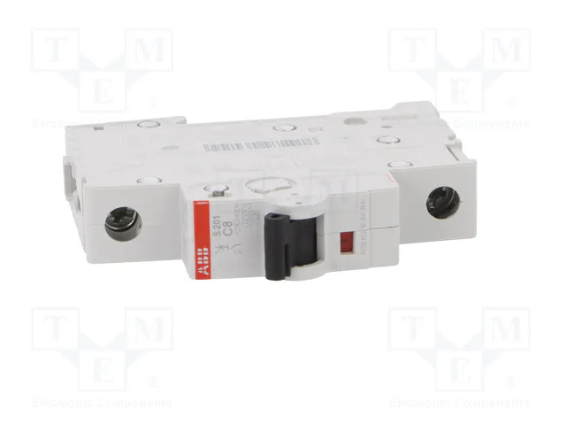 ABB S200 Interruptor magnetotérmico 8A 1P 6kA ABB S200 Interruptor magnetotérmico 8A 1P 6kA