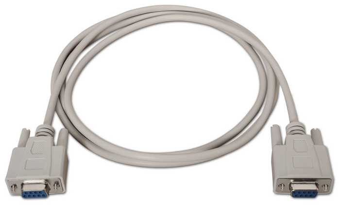Aisens Cable Serie Null Modem DB9 Hembra - 1,8m Beige Aisens Cable Serie Null Modem DB9 Hembra - 1,8m Beige