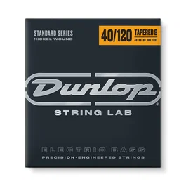 DUNLOPST Nickel Tapered Set de 5 Cuerdas para Guitarra Eléctrica Calibre 40-120 con Púa