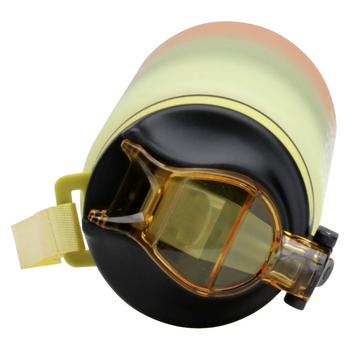 Day Botella Motivacional 900 Ml con Marcador de Tiempo y Correa para Beber Agua Diaria, PETG Day Botella Motivacional 900 Ml con Marcador de Tiempo y Correa para Beber Agua Diaria, PETG