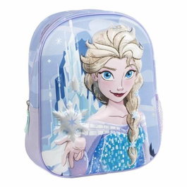 Cerdá Mochila Infantil 3D Frozen Disney Azul