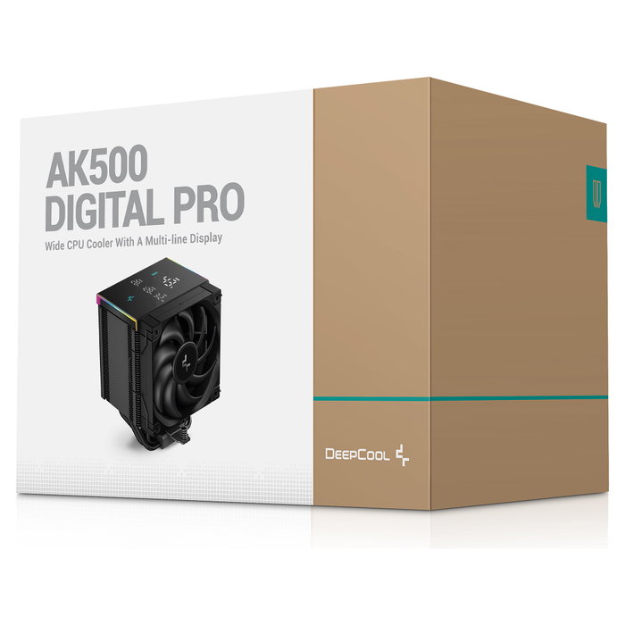 DeepCool AK500 Digital Pro Refrigerador de Aire Negro