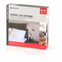 Velcro® Cinta de gancho y bucle adhesiva blanca 20mm x 25 m