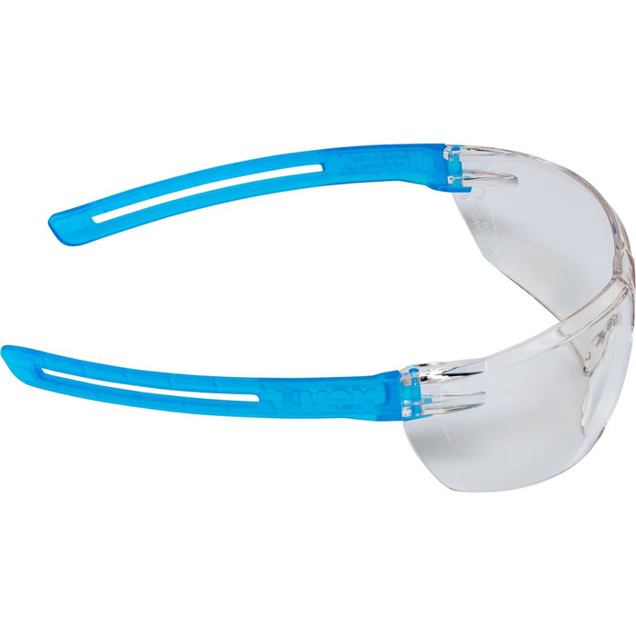 uvex Gafas de Seguridad X-Fit Azul Translúcido Antirayaduras Antivaho uvex Gafas de Seguridad X-Fit Azul Translúcido Antirayaduras Antivaho
