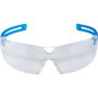 uvex Gafas de Seguridad X-Fit Azul Translúcido Antirayaduras Antivaho