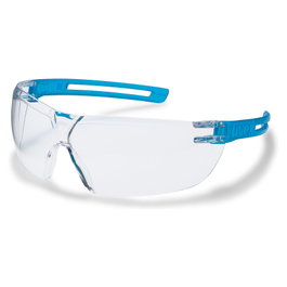 uvex Gafas de Seguridad X-Fit Azul Translúcido Antirayaduras Antivaho