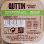 Quttin Tarro Boro Cuadrado con Bambú 1200ml (Pack de 12)