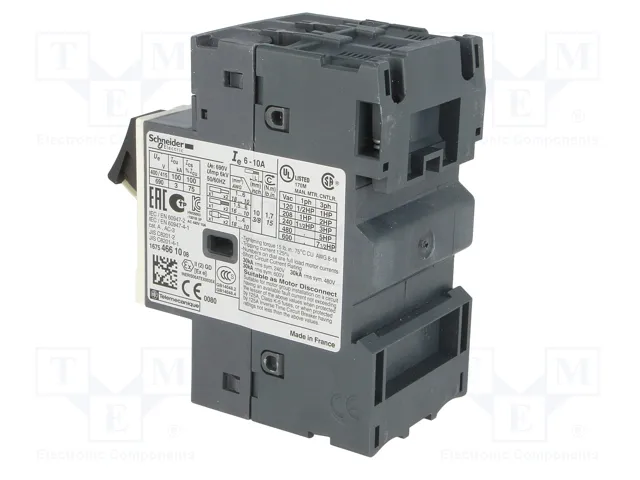 SCHNEIDER ELECTRIC GV2ME14 Interruptor motorizado 3/4kW 230-690VAC