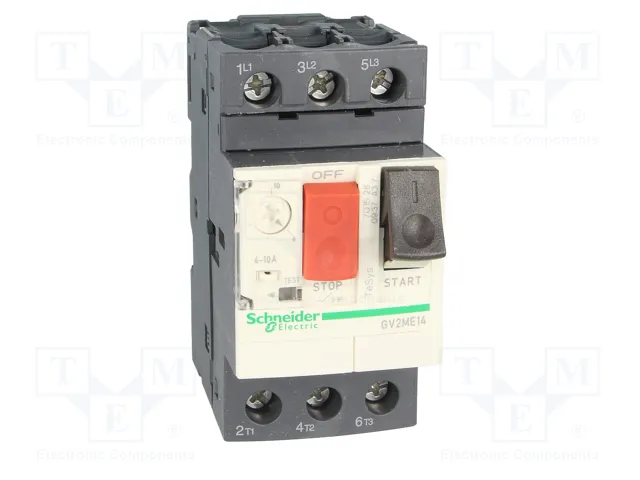 SCHNEIDER ELECTRIC GV2ME14 Interruptor motorizado 3/4kW 230-690VAC