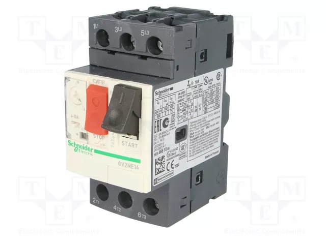SCHNEIDER ELECTRIC GV2ME14 Interruptor motorizado 3/4kW 230-690VAC