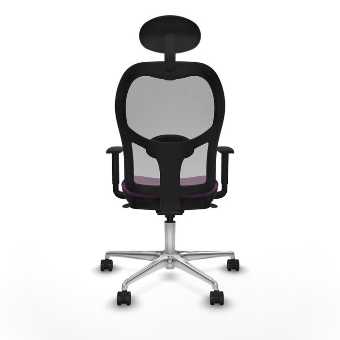 PIQUERAS Y CRESPO Silla de oficina Jorquera con mecanismo Sincro, Morado y Gris