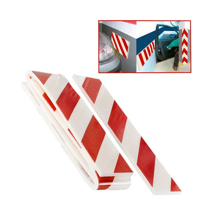 Geko Panel autoadhesivo anti golpes 24 x 50 cm, 2 uds
