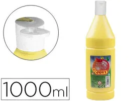 Jovi Témpera Líquida Paint Amarillo Base Agua Secado Rápido 1000ml