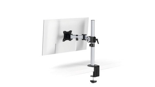 Durable Soporte y Brazo Articulado 509423 para 1 Pantalla hasta 27" y 8kg, Montaje Individual o Abrazadera de Mesa