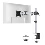 Durable Soporte y Brazo Articulado Select para 1 Monitor, Plata
