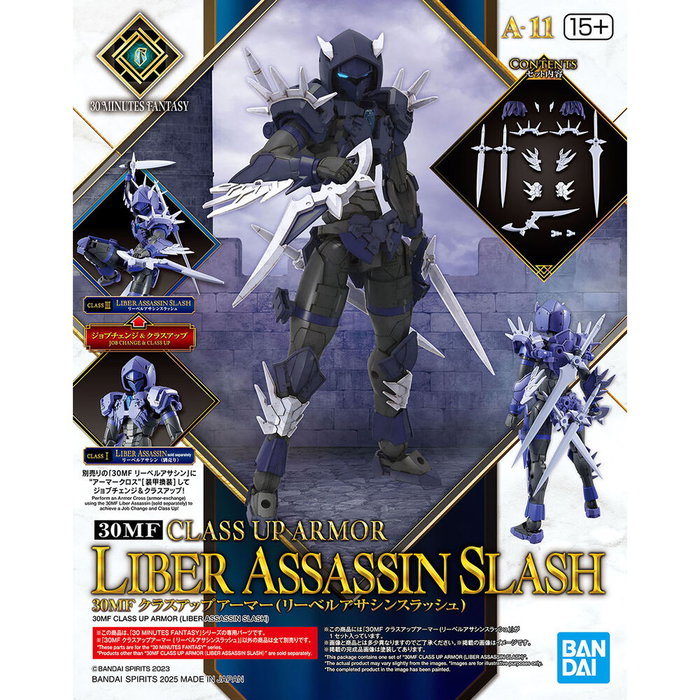 BANDAI HOBBY 30 Minutes Fantasy Maqueta Class Up Armor Liber Assasin Slash