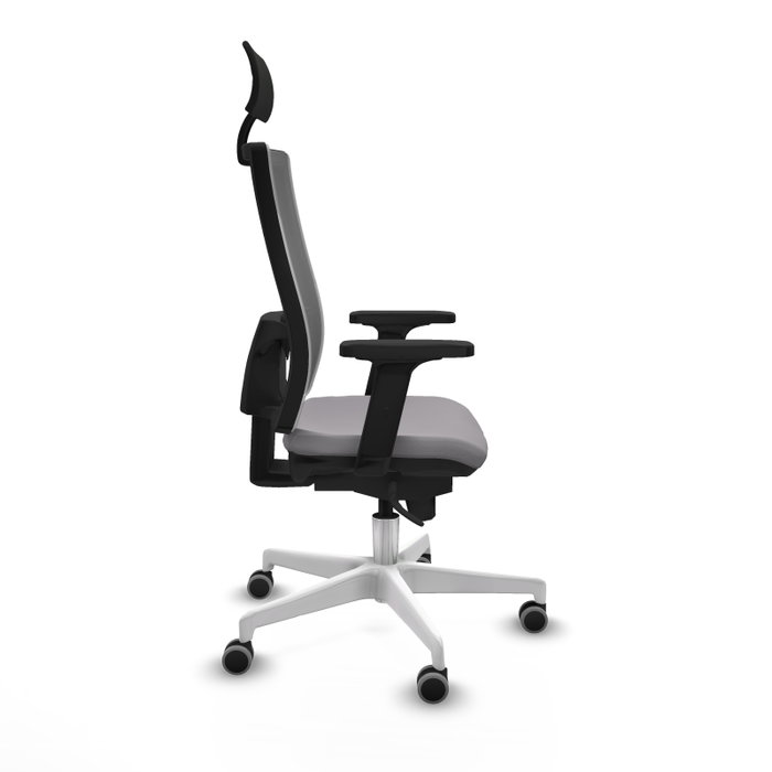 PIQUERAS Y CRESPO Silla de oficina Horna Gris con Mecanismo Sincro PIQUERAS Y CRESPO Silla de oficina Horna Gris con Mecanismo Sincro