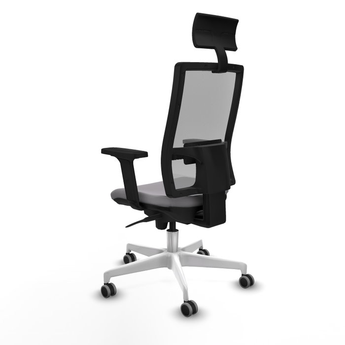 PIQUERAS Y CRESPO Silla de oficina Horna Gris con Mecanismo Sincro PIQUERAS Y CRESPO Silla de oficina Horna Gris con Mecanismo Sincro