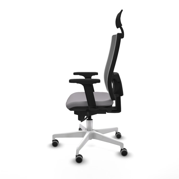 PIQUERAS Y CRESPO Silla de oficina Horna Gris con Mecanismo Sincro PIQUERAS Y CRESPO Silla de oficina Horna Gris con Mecanismo Sincro