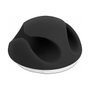 DeLOCK Set de 10 Mini Soportes para Cables Autoadhesivos Negro