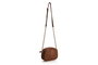 Lucky Bees 1298 Bolso Bandolera Tostado, Mujer, Elegante y Versátil, Polipiel, L 20 x A 7 x H 15 cm