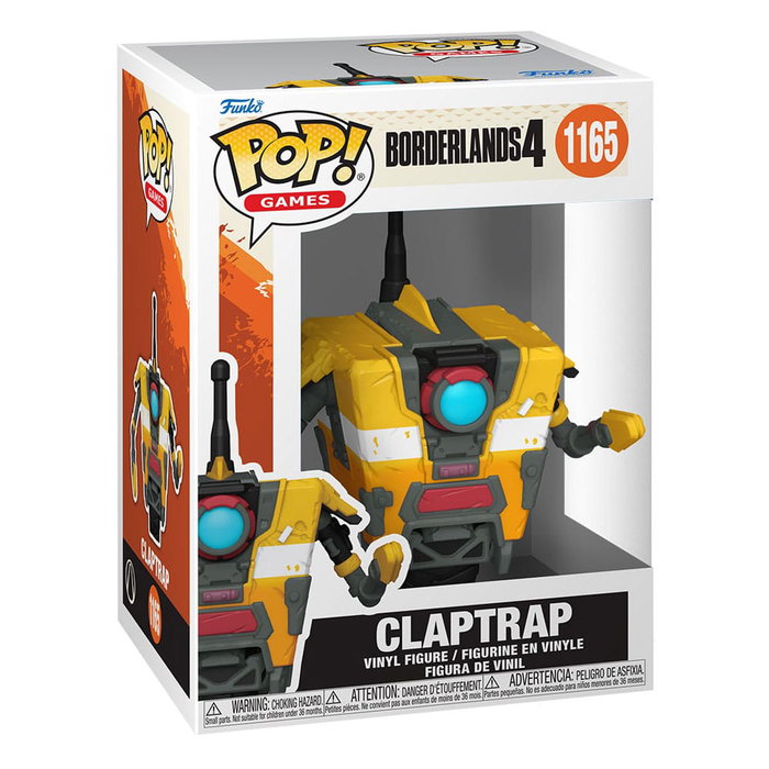 Funko POP! Borderlands 4 Claptrap Figura de Vinilo