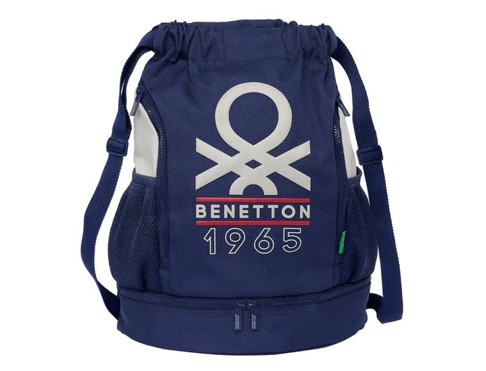 Safta Saco Mochila Benetton Varsity 35x40x1cm Safta Saco Mochila Benetton Varsity 35x40x1cm