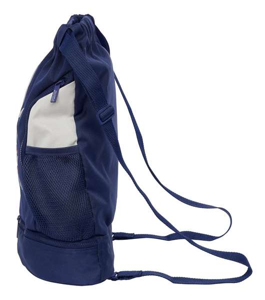 Mochila Saco Infantil Benetton Varsity Gris Azul marino 35 x 40 x 1 cm