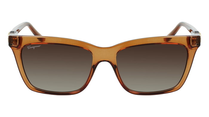 Ferragamo SF1027S-210 con cristales marrones