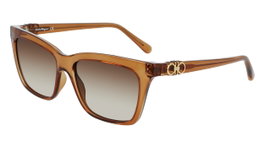 Ferragamo SF1027S-210 con cristales marrones