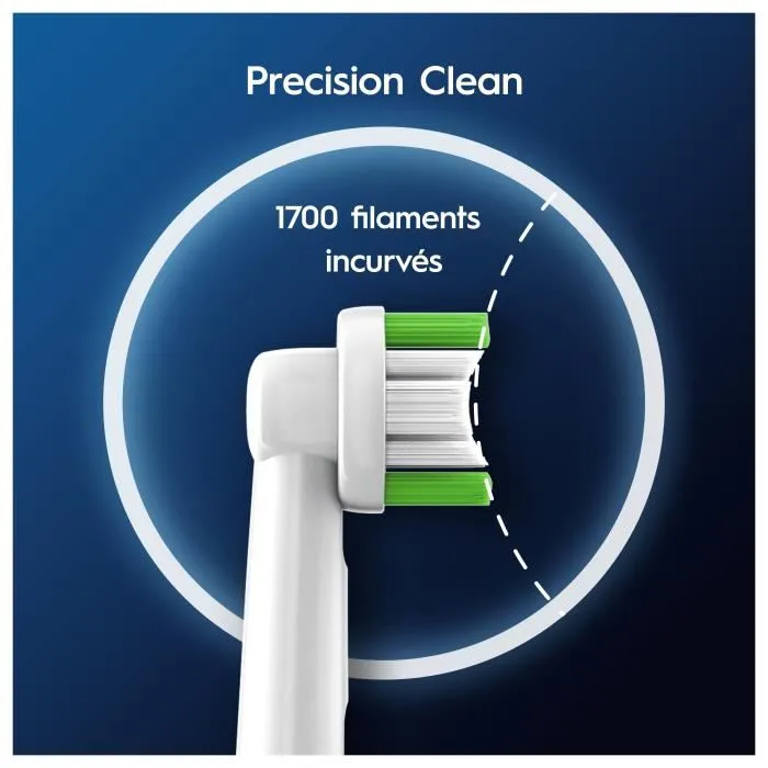 Cabezal de Recambio Oral-B PRO precision clean Blanco Cabezal de Recambio Oral-B PRO precision clean Blanco