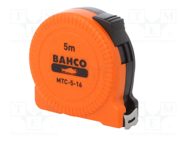 BAHCO Flexómetro de 5 m con cinta de 25 mm
