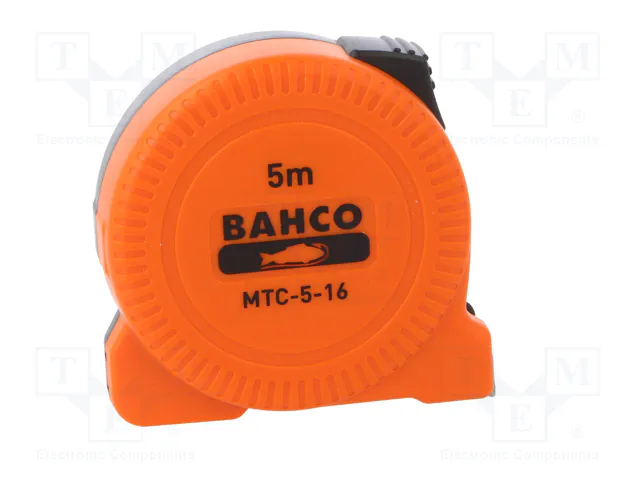 BAHCO Flexómetro de 5 m con cinta de 25 mm