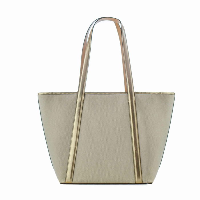 Bolso Mujer Michael Kors PRATT Dorado 29 x 28 x 12 cm Bolso Mujer Michael Kors PRATT Dorado 29 x 28 x 12 cm