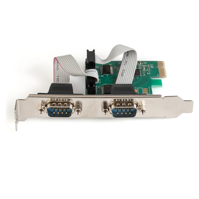 Digitus DA-70154 Tarjeta Serial PCI Express de 2 Puertos, Interna, IC Blech OXPCIe952 Digitus DA-70154 Tarjeta Serial PCI Express de 2 Puertos, Interna, IC Blech OXPCIe952
