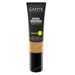 SANTE Maquillaje Fluido Alta Cobertura 04 Cool Beige 25 Ml Vegano