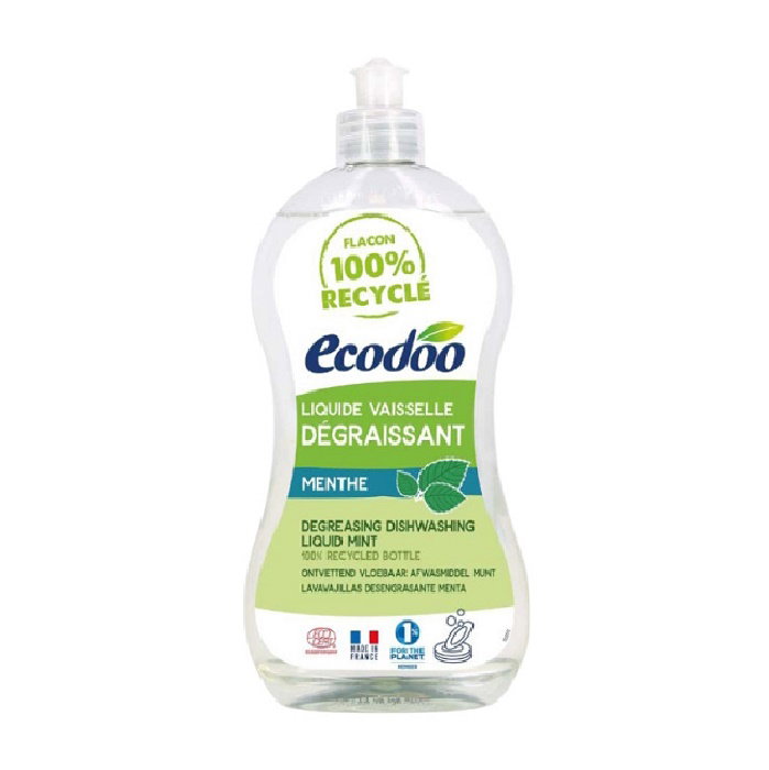 ECODOO Lavavajillas Desengrasante Menta 1l