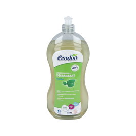 ECODOO Lavavajillas Desengrasante Menta 1L Biodegradable Vinagre Bio