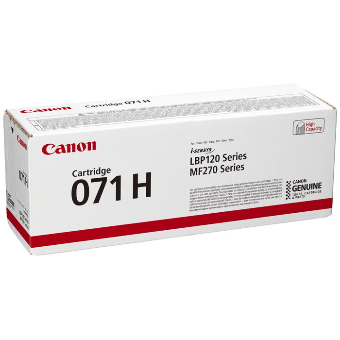 Canon Cartucho de Tóner 071H Negro Original (5646C002) Gran Capacidad
