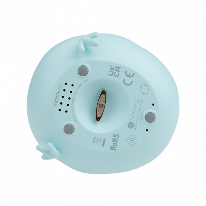 Mary´S Lámpara nocturna LED RGB recargable Carrusel azul con caja de música Mary´S Lámpara nocturna LED RGB recargable Carrusel azul con caja de música