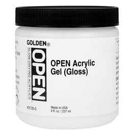 Golden Open Acrylic Gel (Gloss) 237 ml