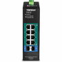 Trendnet TI-PG102i Switch Industrial Gestionado L2 Gigabit PoE+ Negro
