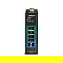 TRENDnet TI-PG102i Switch Industrial Gestionado L2, 8 Puertos Gigabit PoE+, Montaje Carril DIN, 2 SFP