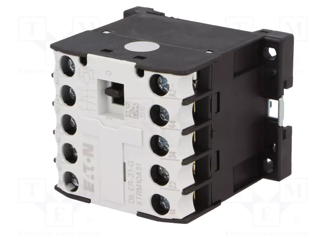 EATON ELECTRIC Contactor DILER 4-polar 24VDC 6A