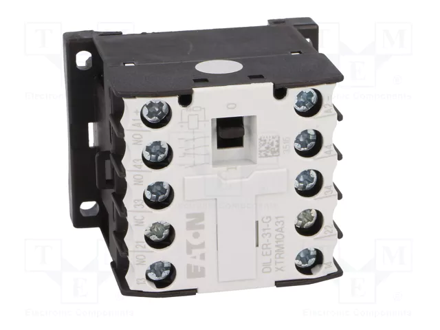 EATON ELECTRIC Contactor DILER 4-polar 24VDC 6A