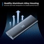 Ewent EW7061 Carcasa para SSD M.2 NVMe y SATA Gris Oscuro
